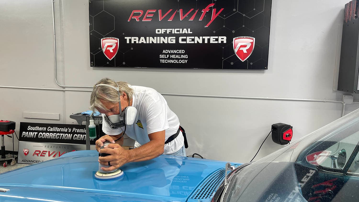 Correct and polish — multi-stage machine polishing at The Recon Pros Huntington Beach studio