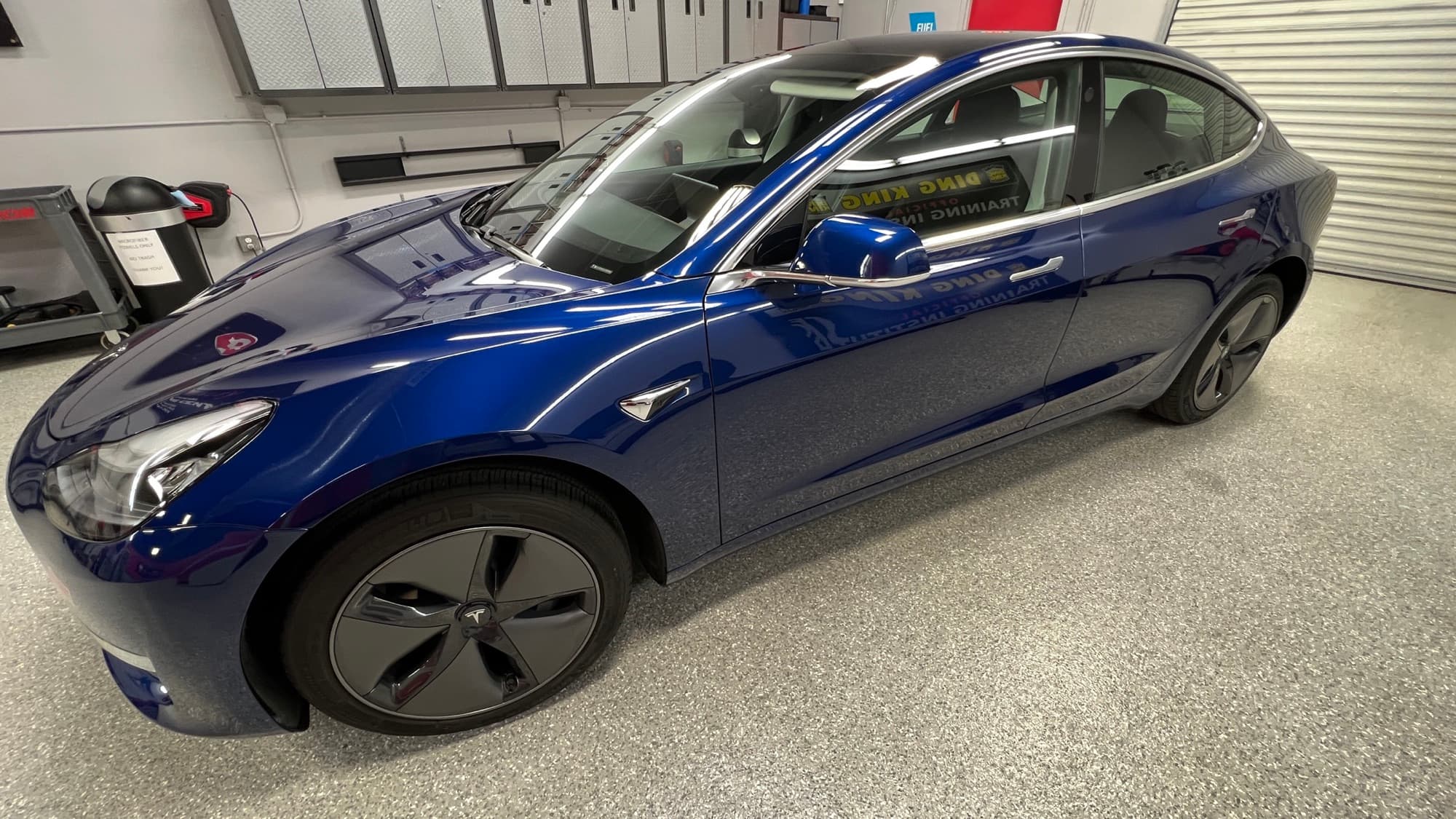 Tesla Model Y Revivify self-healing coating result