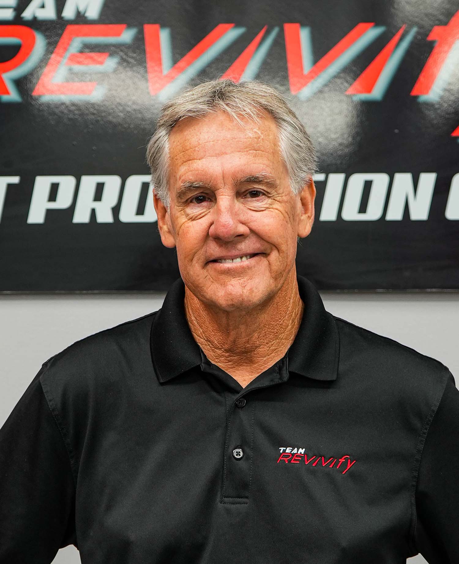 Mel Craig, founder of The Recon Pros, in the Huntington Beach studio