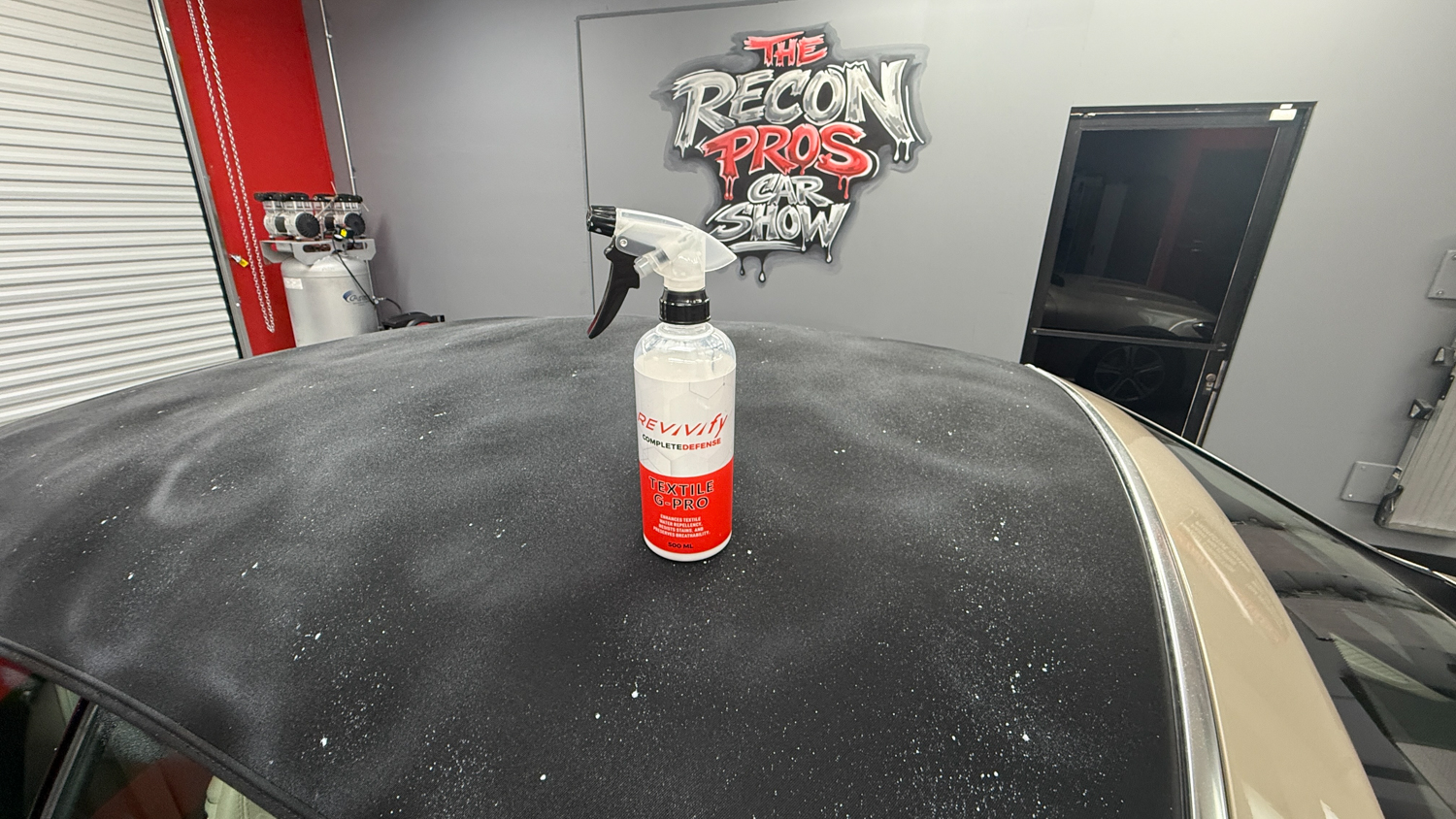 Recent work inside the new Recon Pros shop on Gothard St in Huntington Beach