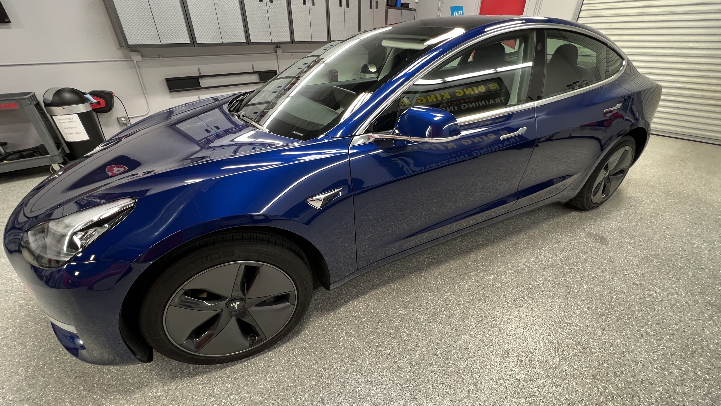 Tesla Model Y Revivify self-healing coating result