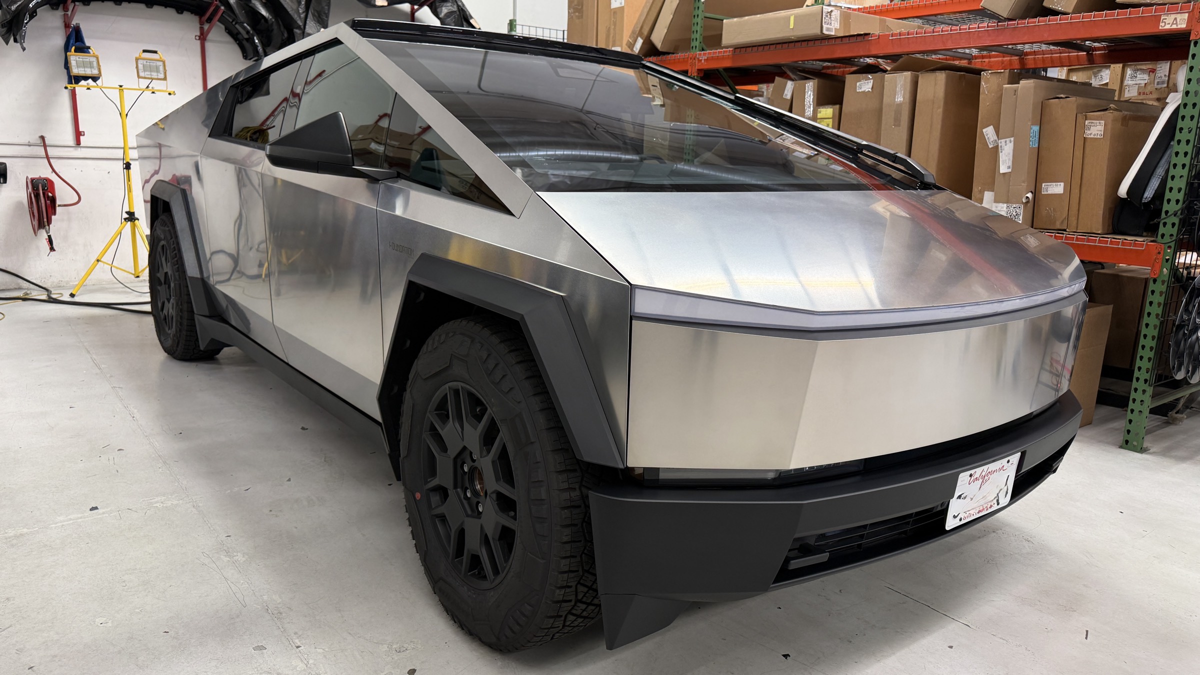 Tesla Cybertruck-era detailing at The Recon Pros